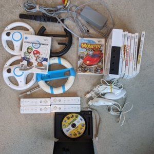 Wii Console with Games